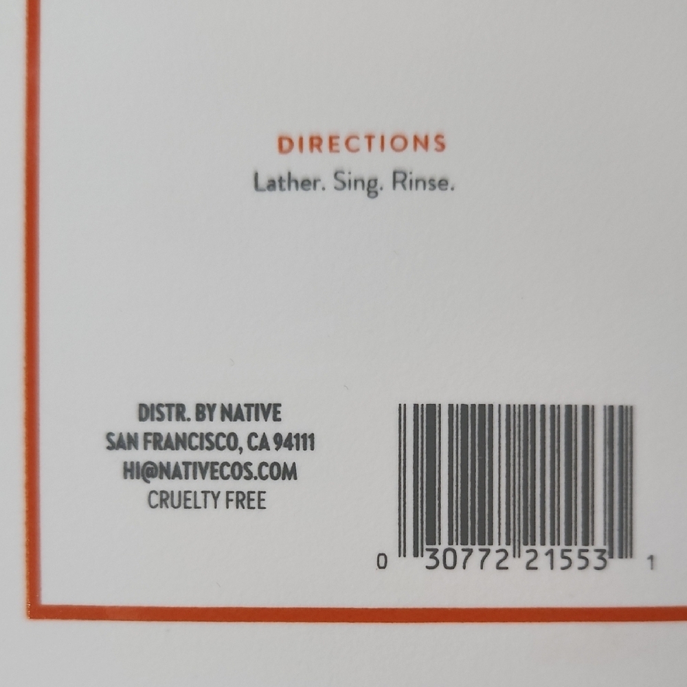 Native Vanilla Cream & Pumpkin Body Wash Limited Edition Scent - Picture 5 of 5